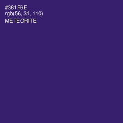 #381F6E - Meteorite Color Image