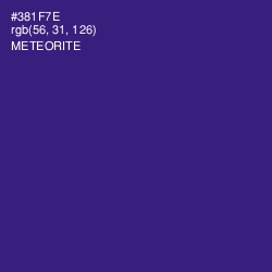 #381F7E - Meteorite Color Image