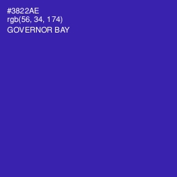#3822AE - Governor Bay Color Image