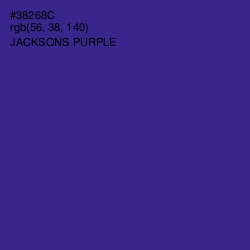 #38268C - Jacksons Purple Color Image