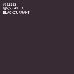 #382B33 - Blackcurrant Color Image