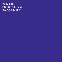 #382B8B - Bay of Many Color Image