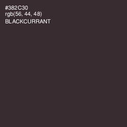 #382C30 - Blackcurrant Color Image