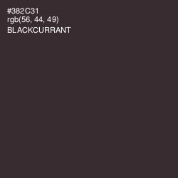 #382C31 - Blackcurrant Color Image