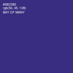 #382D80 - Bay of Many Color Image