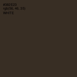 #382E23 - English Walnut Color Image
