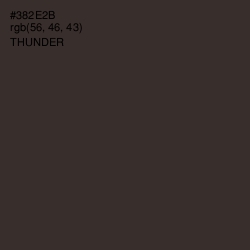 #382E2B - Thunder Color Image