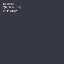 #383843 - Ship Gray Color Image