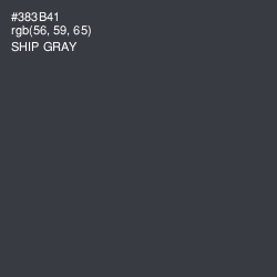 #383B41 - Ship Gray Color Image