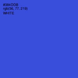 #384DDB - Mariner Color Image