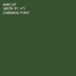 #38512F - Cabbage Pont Color Image