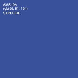 #38519A - Sapphire Color Image