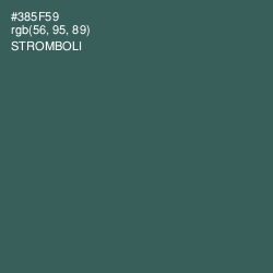 #385F59 - Stromboli Color Image
