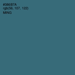 #386B7A - Ming Color Image