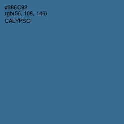 #386C92 - Calypso Color Image