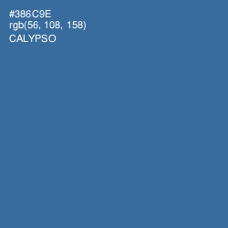 #386C9E - Calypso Color Image