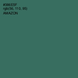 #386E5F - Amazon Color Image