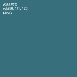 #386F7D - Ming Color Image