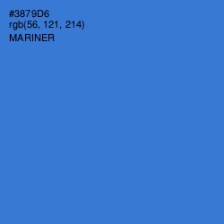 #3879D6 - Mariner Color Image