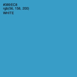 #389EC8 - Curious Blue Color Image