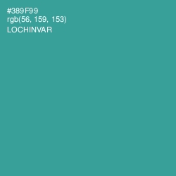 #389F99 - Lochinvar Color Image