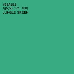#38AB82 - Jungle Green Color Image