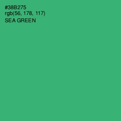 #38B275 - Sea Green Color Image