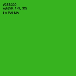 #38B320 - La Palma Color Image