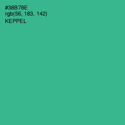 #38B78E - Keppel Color Image