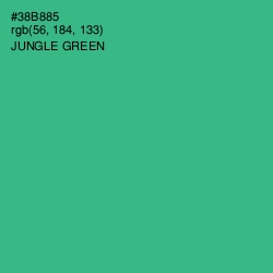 #38B885 - Jungle Green Color Image