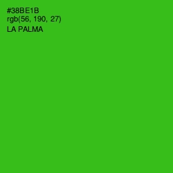#38BE1B - La Palma Color Image