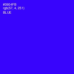 #3904FB - Blue Color Image