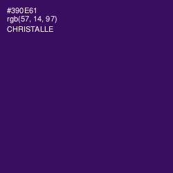 #390E61 - Christalle Color Image