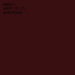 #390F11 - Aubergine Color Image