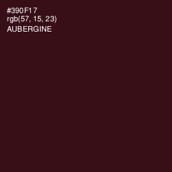 #390F17 - Aubergine Color Image