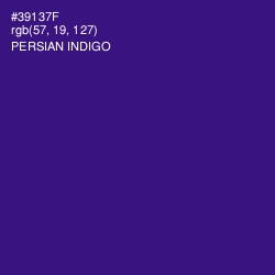 #39137F - Persian Indigo Color Image
