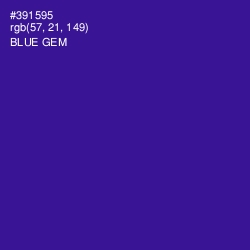 #391595 - Blue Gem Color Image