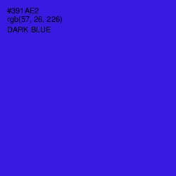 #391AE2 - Dark Blue Color Image