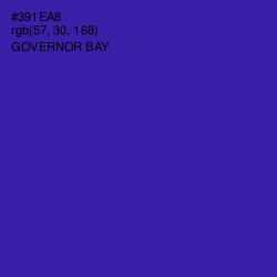 #391EA8 - Governor Bay Color Image