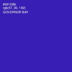 #391EB6 - Governor Bay Color Image