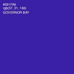 #391FA6 - Governor Bay Color Image