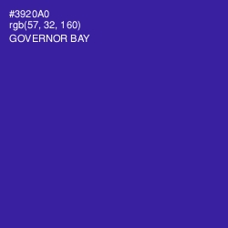 #3920A0 - Governor Bay Color Image