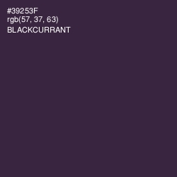 #39253F - Blackcurrant Color Image