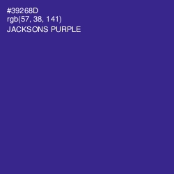 #39268D - Jacksons Purple Color Image