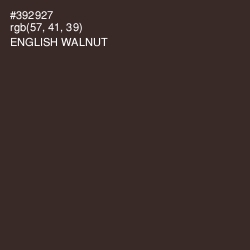 #392927 - English Walnut Color Image