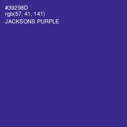 #39298D - Jacksons Purple Color Image