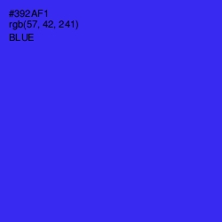 #392AF1 - Blue Color Image