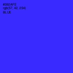 #392AFE - Blue Color Image