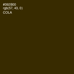 #392B00 - Cola Color Image