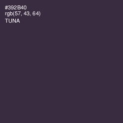 #392B40 - Tuna Color Image